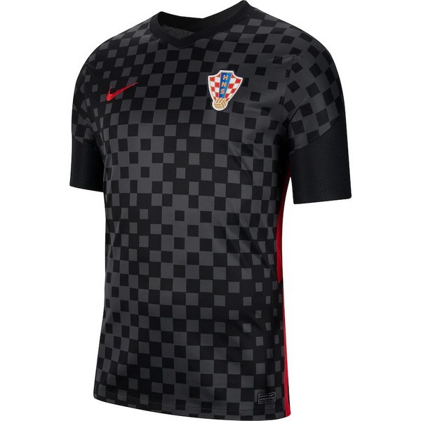 Tailandia Camiseta Croacia 2nd 2020 Negro